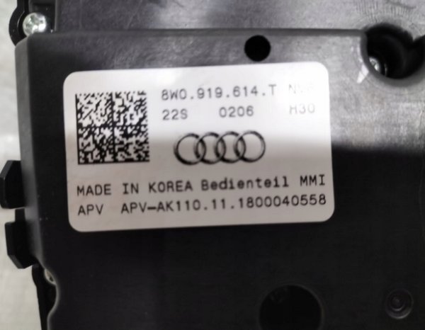 Panel ovládání MMI Audi A4 B9 8W0919614T - Image 3