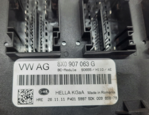 Modul komfortu Audi A1 8X0907063G - Image 2